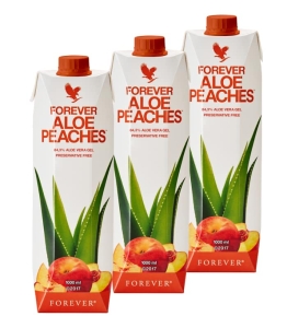 Forever Aloe Peaches - Trójpak